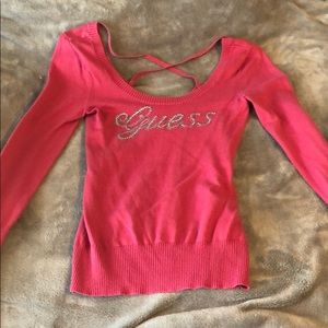 Guess Crisscross Back sweater🌴